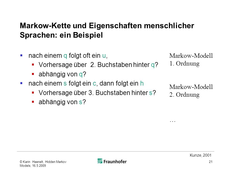markov kette beispiel markov kette beispiel